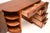 Art Deco Figured Walnut Desk, 1930 For Sale - Image 4 of 16