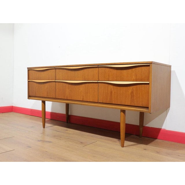 Mid-Century Modern Mid Century Modern Teak Dresser End Table by Austinsuite Danish Style For Sale - Image 3 of 15