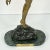 Vintage French Art Deco Pierre Le Faguays Bronze Nude Sculpture, Girl With Dove For Sale - Image 15 of 18