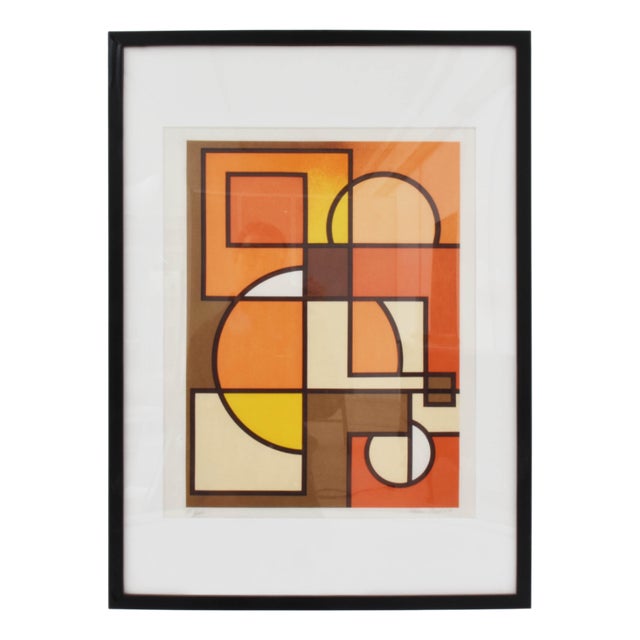 Mario Radice, Composition, 1970, Serigraph For Sale