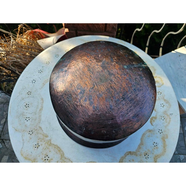 Antique Copper Bowl, 1890s For Sale - Image 4 of 6