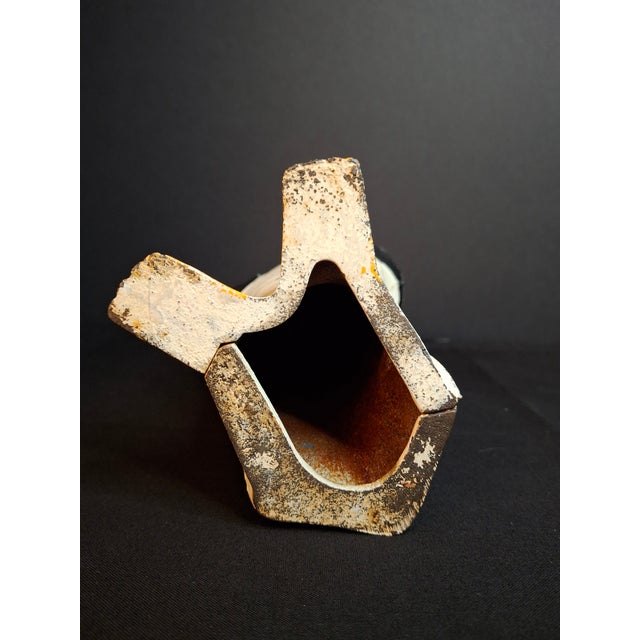 Antique Hubley #463 Cast Iron Dapper Penguin Top Hat Bow Tie Doorstop Circa 1930s For Sale - Image 16 of 18