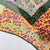 Textile Louis Vuitton Green Printed 100% Silk Scarf For Sale - Image 7 of 9