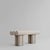 Contemporary Sculptural Bench in Linen Design by Tommy Hyldahl For Sale - Image 3 of 7