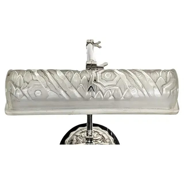 1930s 1930s French Art Deco Desk Lamp by Schneider For Sale - Image 5 of 8