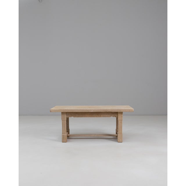 1970s French Oak Coffee Table For Sale - Image 10 of 18