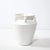 White Late 20th Century Modernist Urn Form White Ceramic Vase For Sale - Image 8 of 12