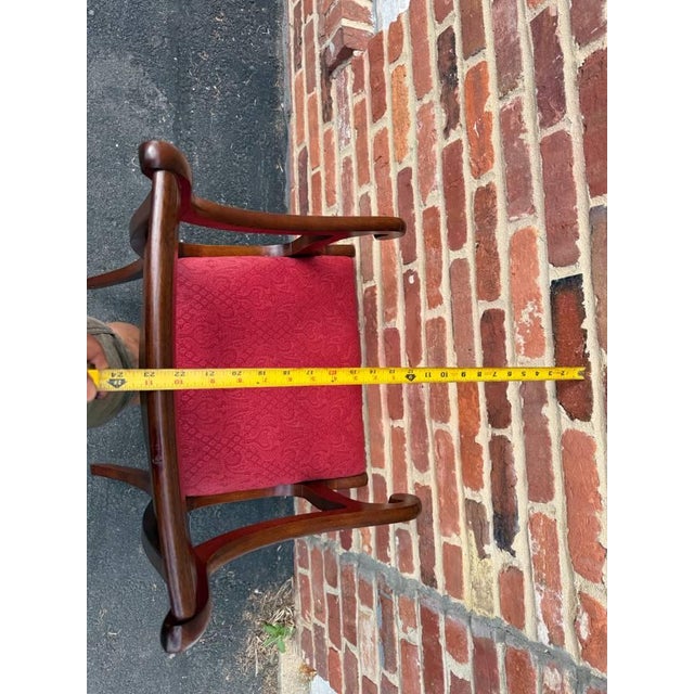 Mid 20th Century Set of 6 Federal Ducan Phyfe Style Dining Chairs For Sale - Image 12 of 17