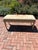 Pretty cream painted French style bench with floral tapestry top. Great at the foot of a bed. Charlotte Details Dimensions...