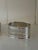 1920s Vintage Art Deco French Silverplate “Madame & Monsieur” Napkin Rings, Pair For Sale - Image 5 of 9