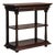 19th Century France Brown Wood Console Table For Sale