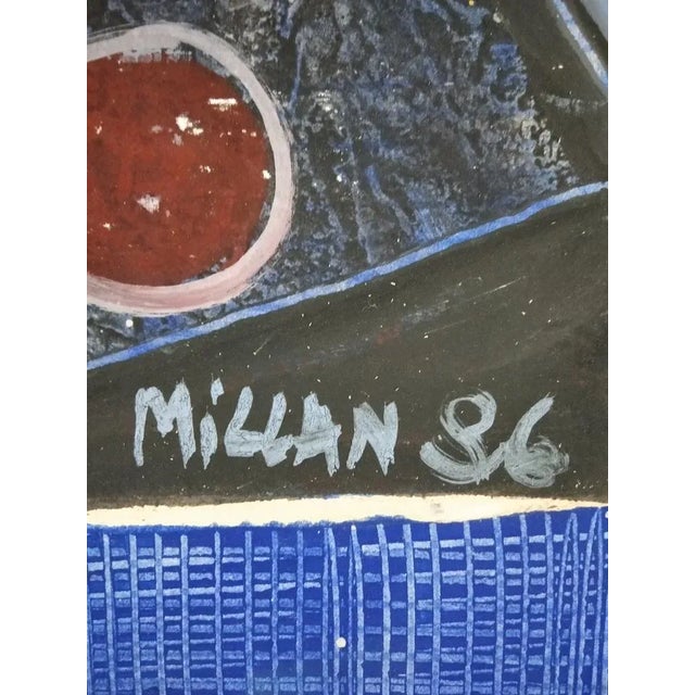 The artwork includes a certificate of authenticity. Domingo Millan is an artist born in Spain in 1947 and deceased in...