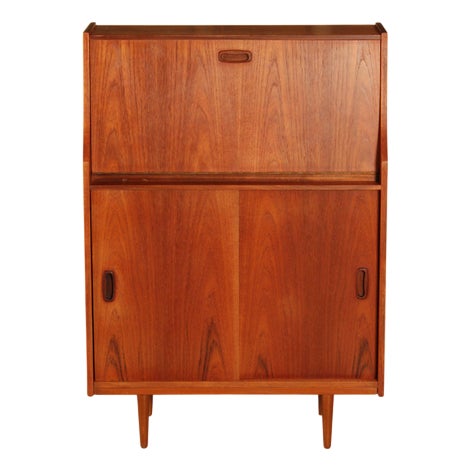 Mid-Century Modern Teak Secretaire, 1960s For Sale