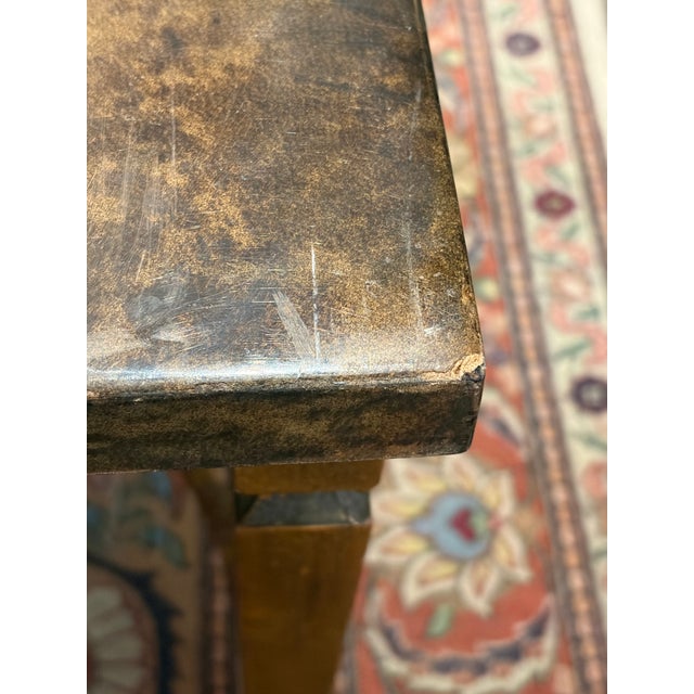 1950s 1950s Goatskin Coffee Table Attributed to Aldo Tura For Sale - Image 5 of 5