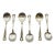 Gorham Sterling Silver Cream Soup Spoons- Set of Six For Sale