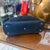 A 1990s Iconic Gucci Bamboo Navy Blue Suede Leather Hand Bag For Sale - Image 10 of 18