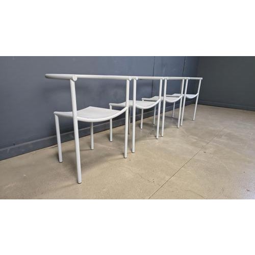Vintage Von Vogelsang Chairs by Starck for Driade, 1980s, Set of 4 For Sale - Image 11 of 14