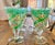 Vintage Vietri Hand-Painted Festive Glass Goblets - Set of Six For Sale - Image 10 of 12