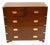 Campaign Mahogany Chest of Drawers For Sale