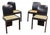Vintage Italian Chairs by Pierluigi Molinari for Pozzi, 1970s, Set of 4 For Sale