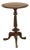 Antique Irish Carved Burl Walnut Spiral Twist Pedestal Tripod Wine Table 1860 For Sale