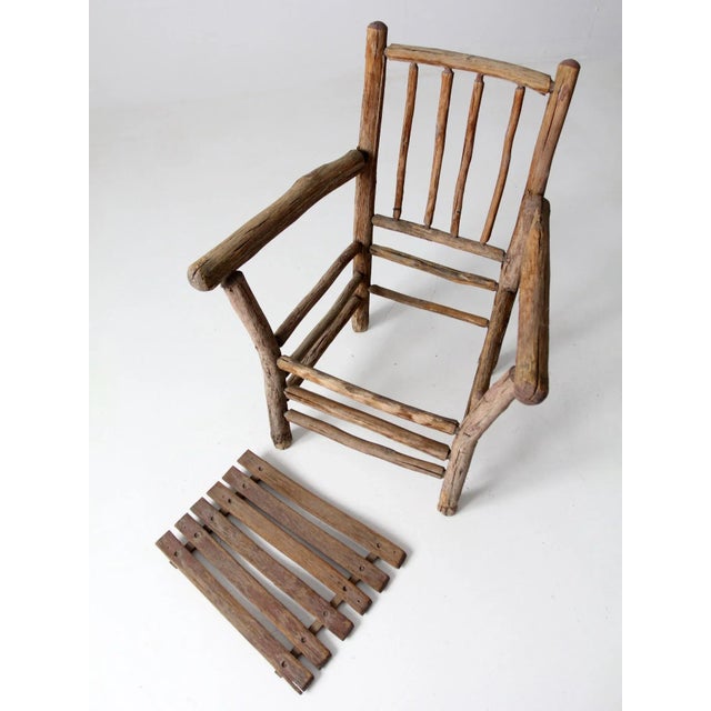 Old Hickory Chair For Sale - Image 11 of 12