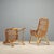 Brown Rattan and Bamboo Armchairs, 1970s For Sale - Image 8 of 9