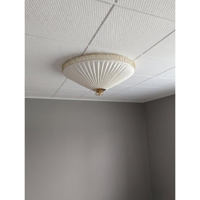 Mid-Century Model K5-27 Flush Mount by Paavo Tynell for Idman Oy, 1950s For Sale - Image 4 of 18
