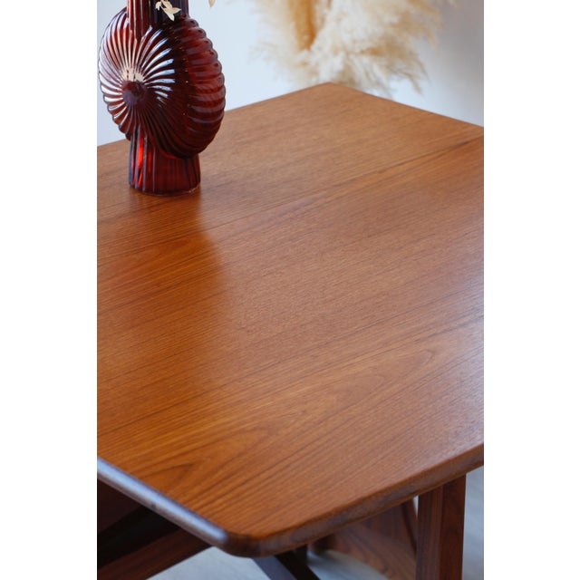 Scandinavian Teak Folding Table from G-Plan, 1960s For Sale - Image 9 of 18