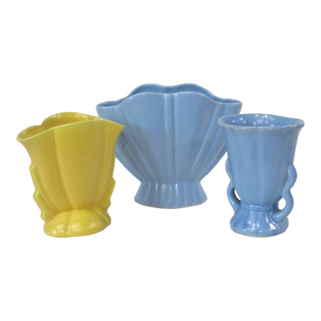 Bauer Pottery Vase Collection California Pottery Arts and Crafts For Sale