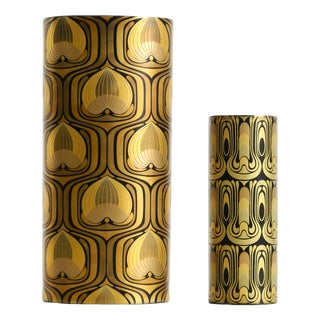 Porcelain Vases by Björn Wiinblad for Rosenthal Studio-Linie, 1970s, Set of 2 For Sale