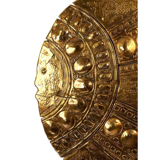 Contemporary Large Gold Luster Oris Sculpture by deBlona For Sale - Image 3 of 10