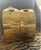 Vintage Den Haan Rotterdam d.h.r. Holland Brass Nautical Wall Oil Lamps – Pair For Sale - Image 4 of 8