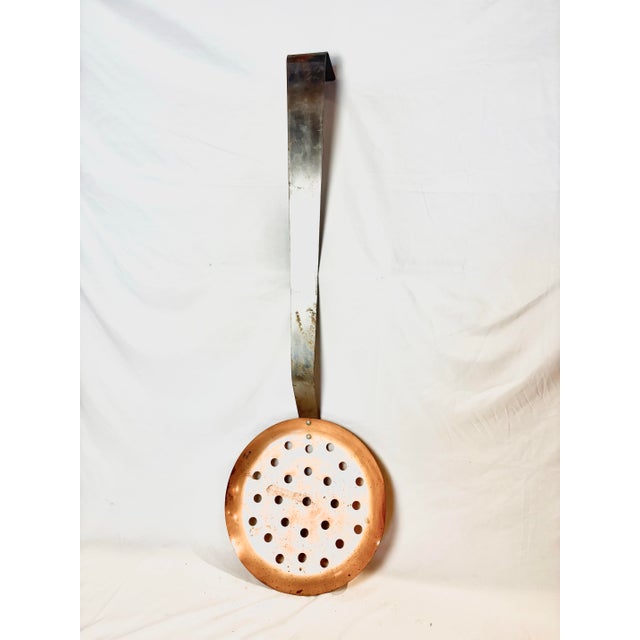 Mid-Century Modern Curtis Jere Oversized Copper Spoon/Ladle Wall Sculpture - Signed For Sale - Image 3 of 12