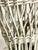 Vintage White Wicker Table Lamp With Matching Woven Shade – Coastal Boho Mid-Century Style 31.5” Tall For Sale - Image 14 of 18