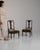 Here is a chair, its dark walnut with inlaid shell marquetry the first thing to catch the eye. The piece dates to 19th...