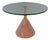 Pink Natural Stone & Glass Side Table, Italy, 1980s For Sale