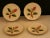 Vintage Stangl Pottery Prelude Pattern Round Appetizer Dishes Set of 4 The Stangl Prelude pattern was introduced in 1947....