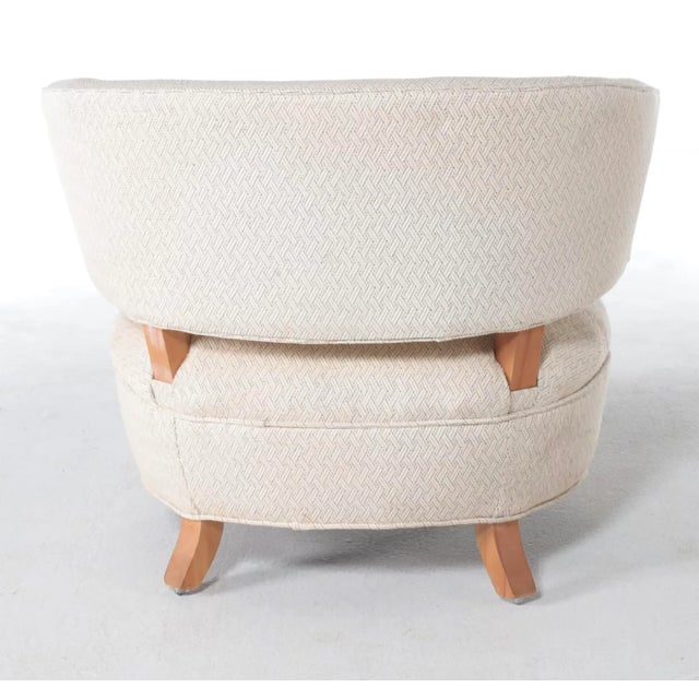 Gilbert Rohde Slipper Tub Lounge Chair, 1940's | Chairish