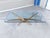 Mid-Century Modern Silas Seandel Mid-Century Sculptural Brass and Glass Coffee Table, 1970s For Sale - Image 3 of 14