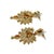 Glass Mughal Style Gold-Plated and Rhinestone Earrings from Christian Dior, Early 1990s, Set of 2 For Sale - Image 7 of 10