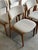 In Style of Erik Buch Model 46 Teak Dining Chairs Set of 6 Fabric Wooden Seating Denmark Mid-Century Modern 1960s For Sale In Los Angeles - Image 6 of 10