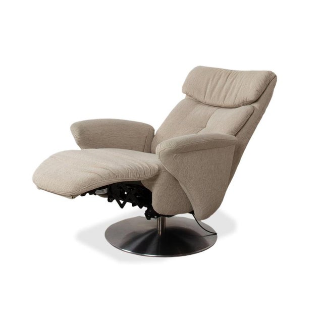Cream Lounge Chair from Himolla For Sale - Image 5 of 18