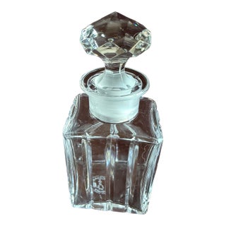 Baccarat Beautiful Cut Crystal Perfume Bottle. For Sale