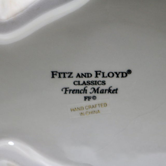 Vintage Fitz & Floyd "French Market" Ceramic Pig Teapot – Whimsical Country Majolica Style For Sale - Image 14 of 14