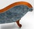 Antique Victorian Mahogany Swan Back Velvet Chaise Longue For Sale - Image 12 of 18