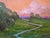Contemporary Meadow Stream Lynne French California Landscape 11x14 Painting For Sale - Image 3 of 4