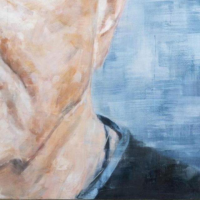 Harding Meyer, Portrait, Oil on Canvas For Sale - Image 5 of 6