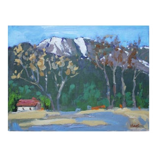 Contemporary Landscape Oil Painting, Plein Air For Sale