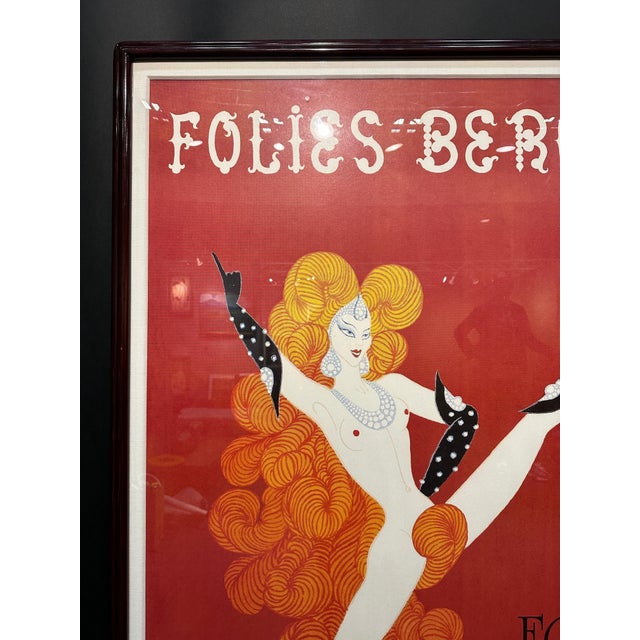 Folis Bergere Poster by ERTE For Sale - Image 4 of 10